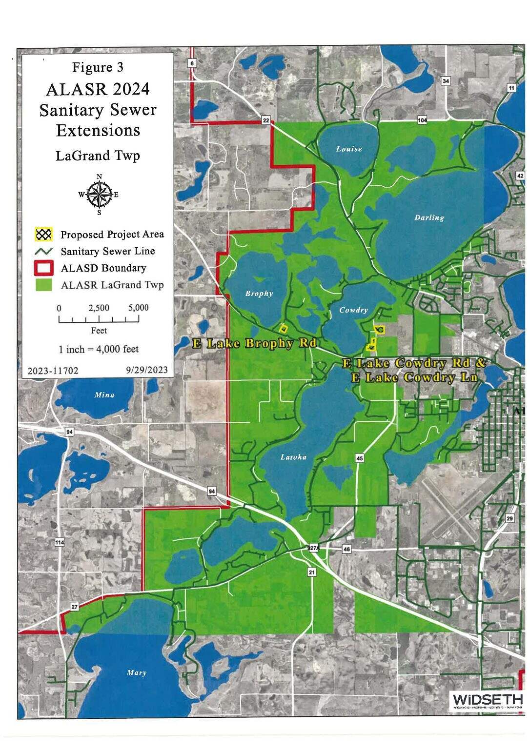2024 ALASR Proposed Sanitary Sewer Extension Project - Alexandria Lake ...
